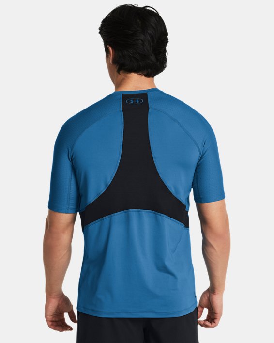 Men's UA RUSH™ SmartForm 2.0 Short Sleeve, Blue, pdpMainDesktop image number 1
